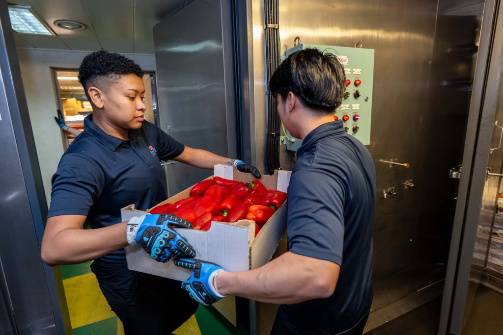 men carrying box